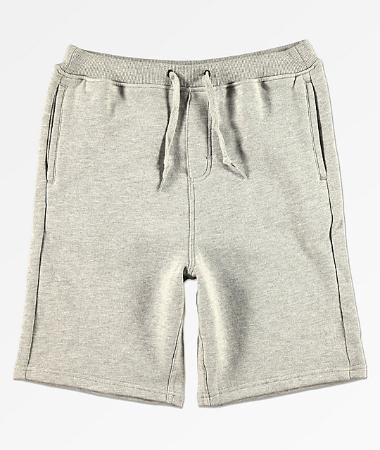 boys grey sweat shorts