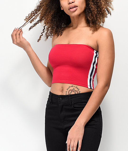 Red tubetop Red tubetop