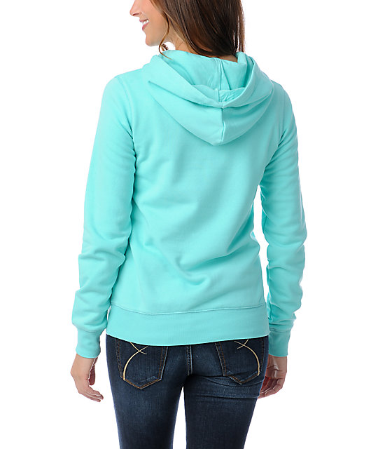 Zine Ceramic Teal Pullover Hoodie | Zumiez