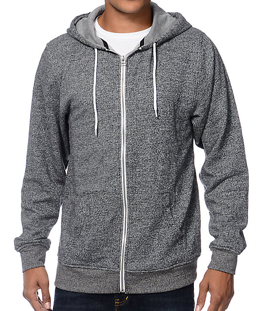 Zine Hooligan Ash Zip Up Hoodie | Zumiez