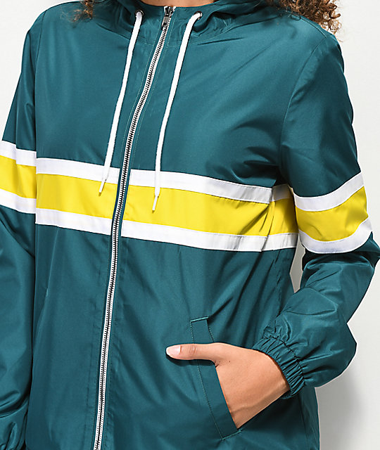 lined windbreaker