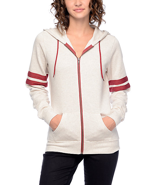 athletic zip up hoodie