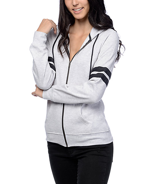 athletic zip up hoodie