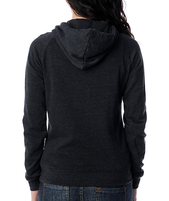 Zine Pullover Heather Black Hoodie | Zumiez