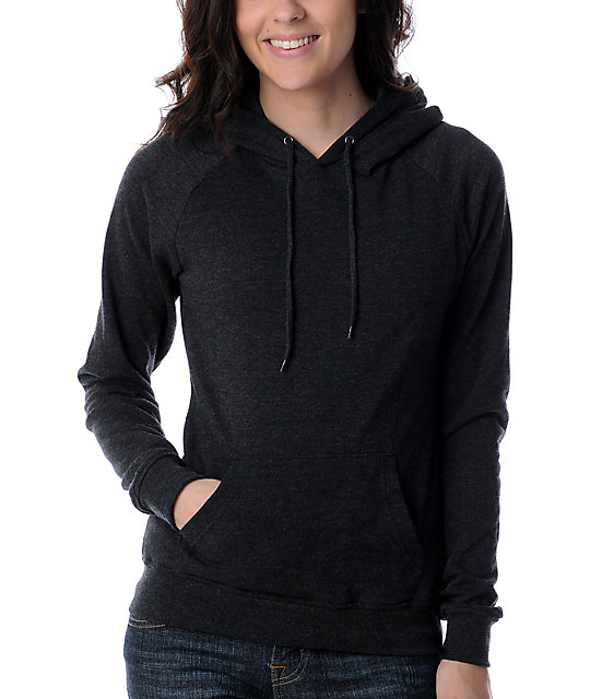 Zine Pullover Heather Black Hoodie | Zumiez