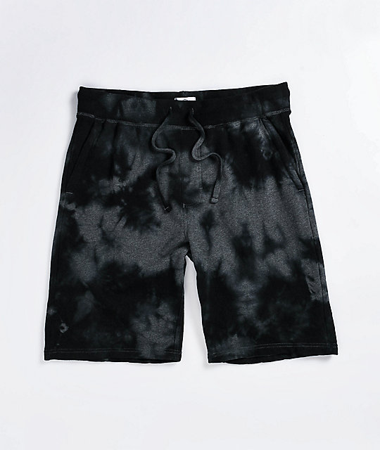 tie dye sweat shorts womens