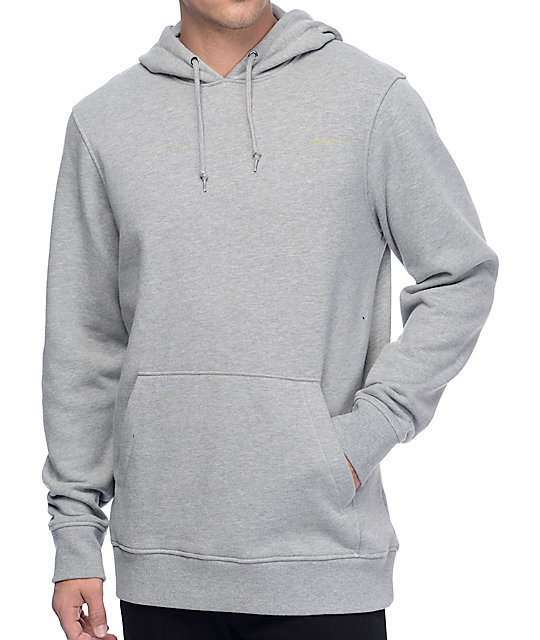 heather grey hoodie