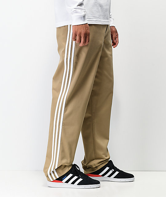 brown tracksuit adidas