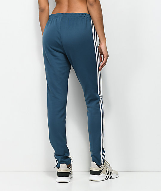 turquoise adidas pants