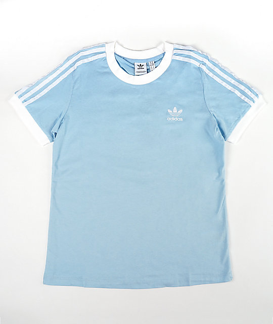 light blue adidas crew neck