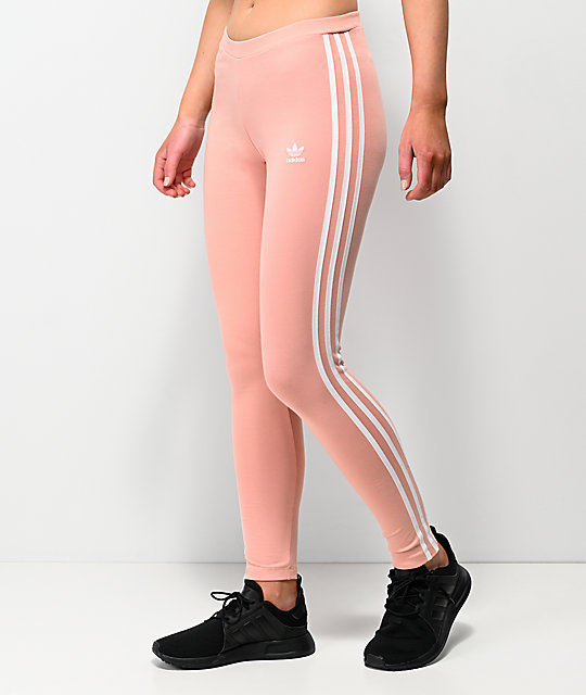 pink adidas leggings womens