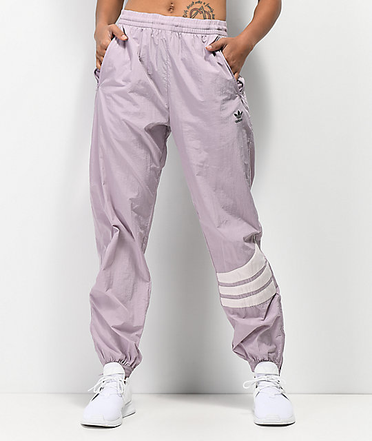 regular cuffed track pants adidas