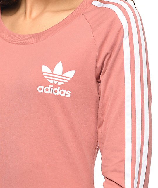 mauve adidas sweatshirt