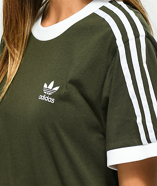 adidas 3 stripes verde