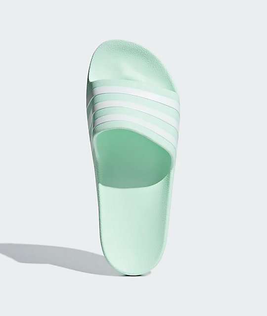 adidas ice mint slides