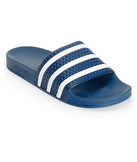 adidas sandal blue