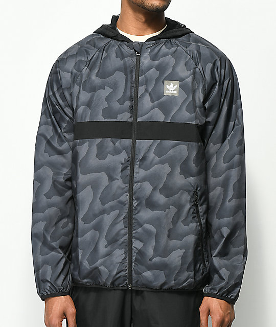 cortavientos adidas negro
