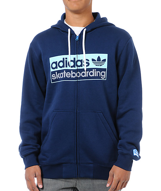 adidas skateboarding zip hoodie