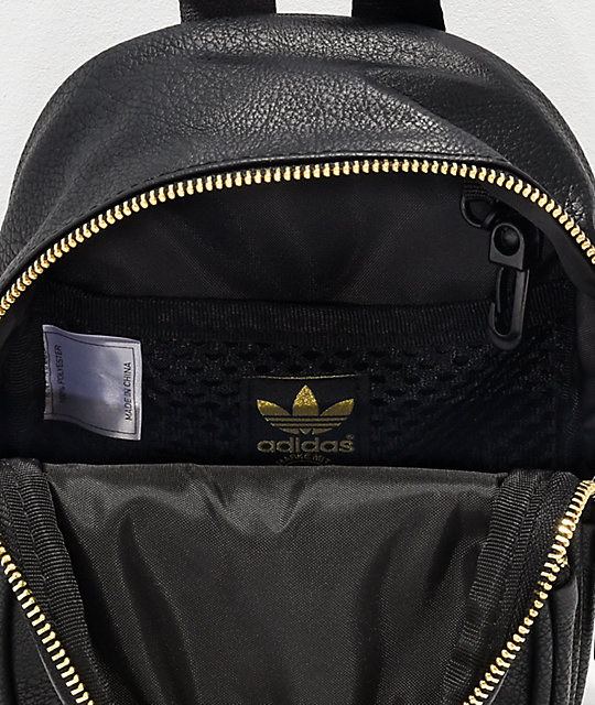 Black Adidas Backpack With Rose Gold 