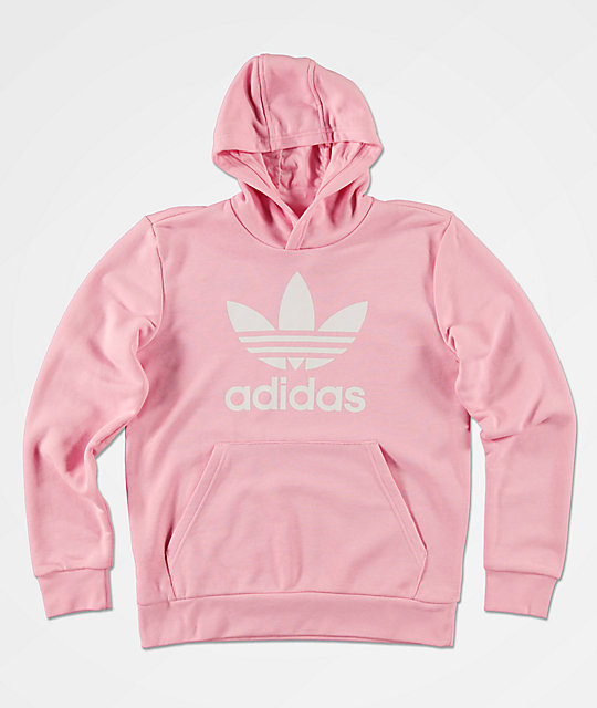 adidas hoodie light pink