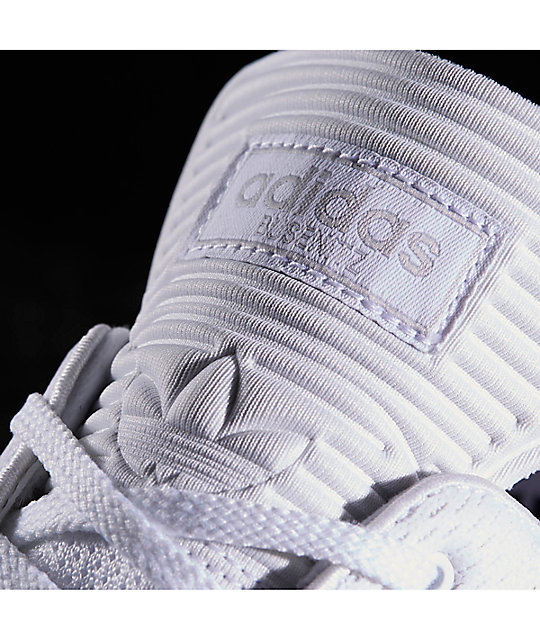 Adidas Busenitz Pure Boost Prime Mono White Shoes Adidas Busenitz Pure Boost Prime Mono White Shoes
