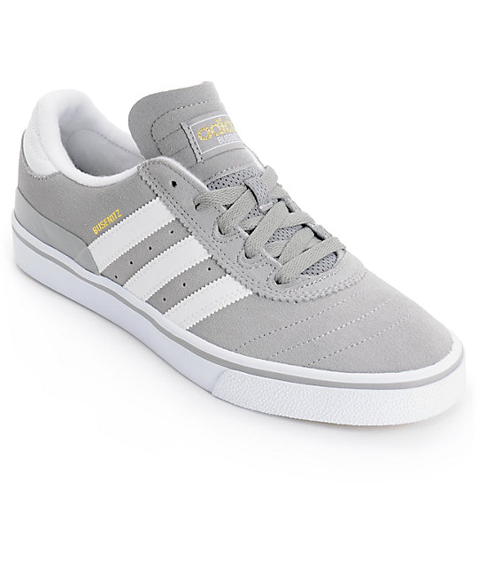 adidas busenitz vulc skate shoes grey 