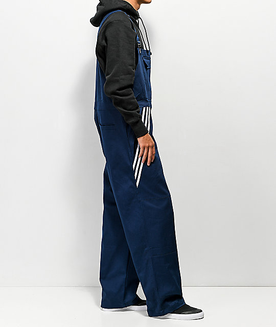 adidas chino navy overalls