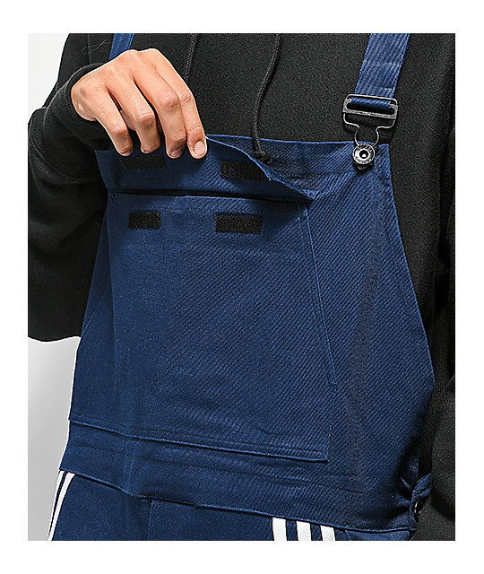 adidas chino navy overalls