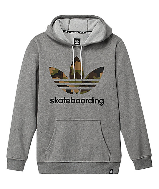 adidas Clima 3.0 Grey & Camo Hoodie adidas Clima 3.0 Grey & Camo Hoodie
