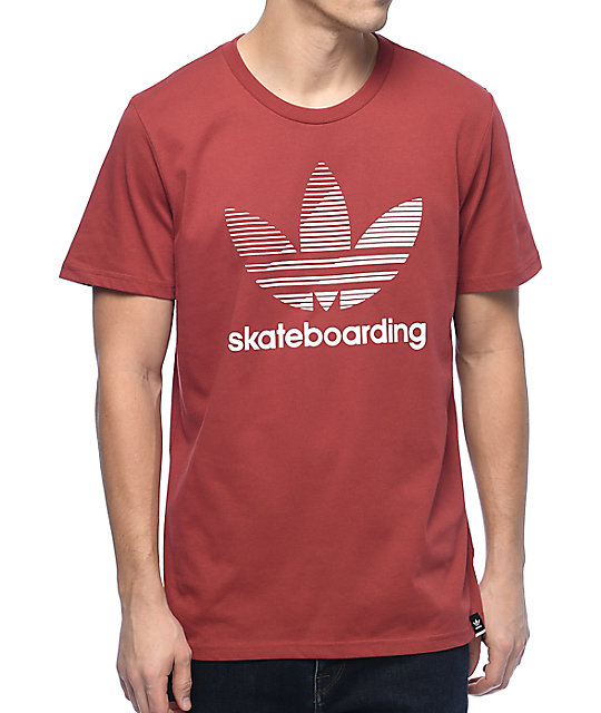 adidas camiseta roja