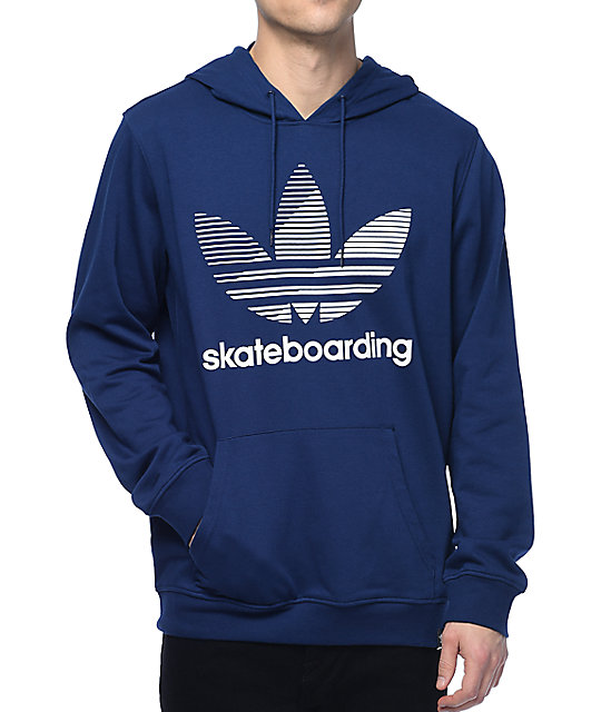 sudadera azul marino adidas