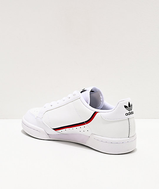 adidas continental blancos