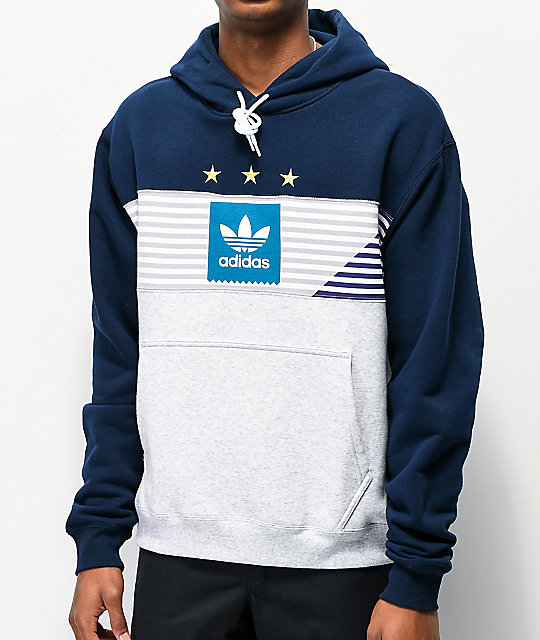 adidas tri fold hoodie