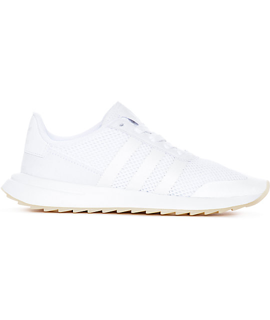 tenis blancos para mujer adidas