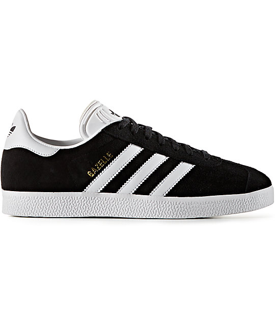 adidas gazelle black womens