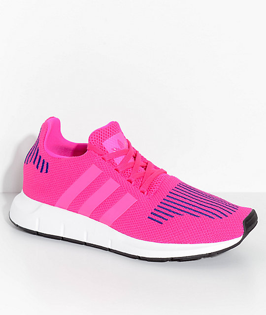 pink adidas trainers kids