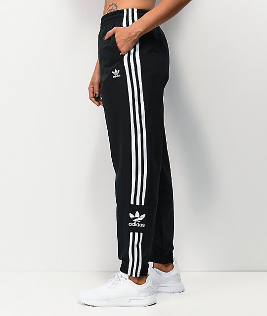 adidas button up tracksuit bottoms