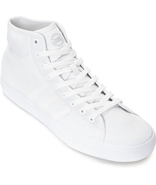 adidas white canvas trainers