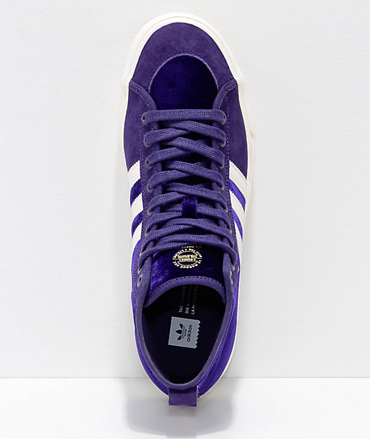 adidas Matchcourt Hi RX Na-Kel Purple Shoes | Zumiez