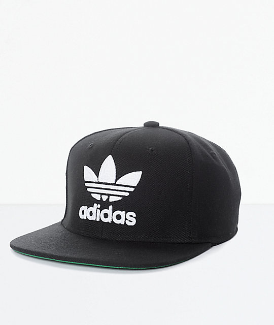 adidas black snapback hat