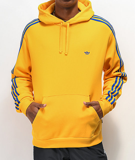 gold and grey adidas hoodie
