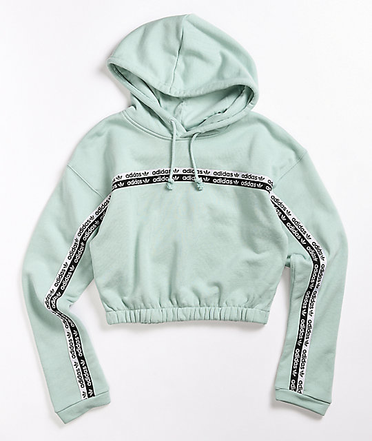 adidas mint green hoodie