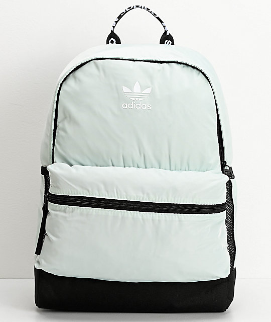 mochila verde adidas