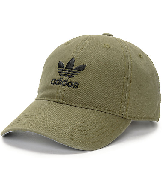 adidas Olive Baseball Hat (Womens) at Zumiez : PDP