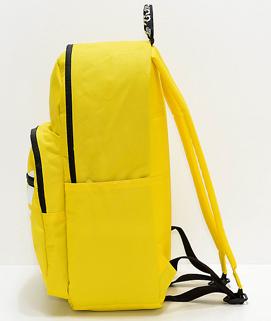 adidas Original Trefoil Pocket mochila amarilla | Zumiez