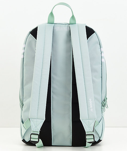 adidas mint green backpack