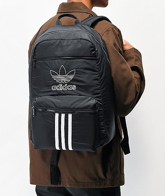 adidas originals resort bucket backpack in off white