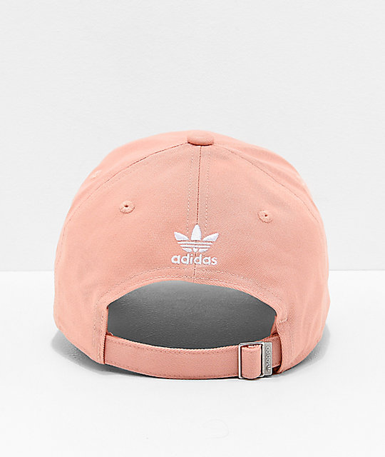 adidas Originals Relaxed Outline gorra rosa pastel para mujeres adidas Originals Relaxed Outline gorra rosa pastel para mujeres