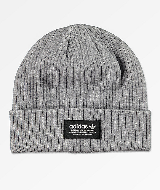 adidas beanie grey