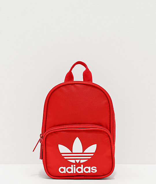 mochila adidas originals roja